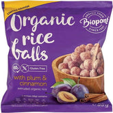 Rischips med plommon och kanel Glutenfri EKO 55 g - BIO PONT